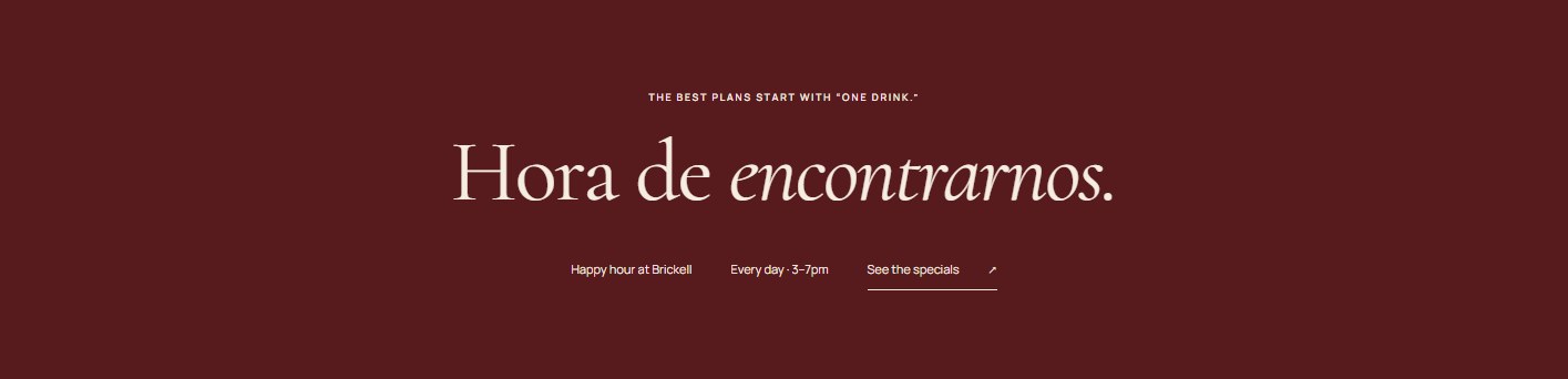 Novecento redesign showing the complete offers and occasions section